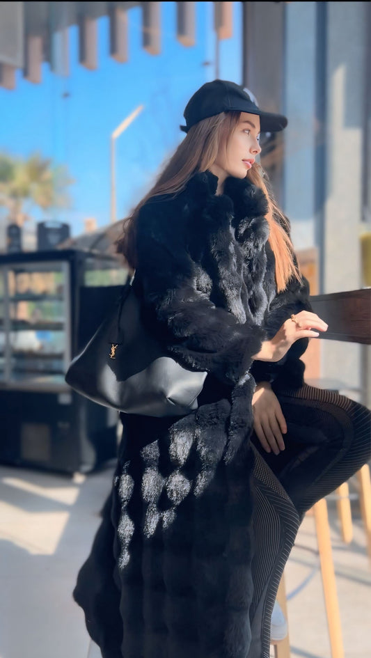 Alma Coat in Black